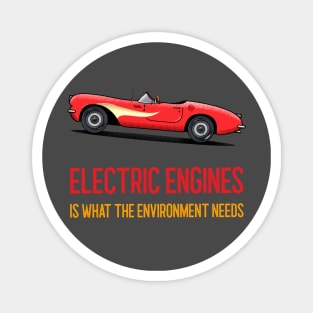 Electric Cars (Engines) Magnet